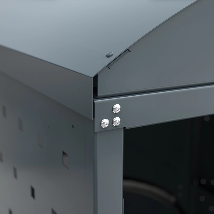 Cykelbox | Rullatorgarage - Välvt tak