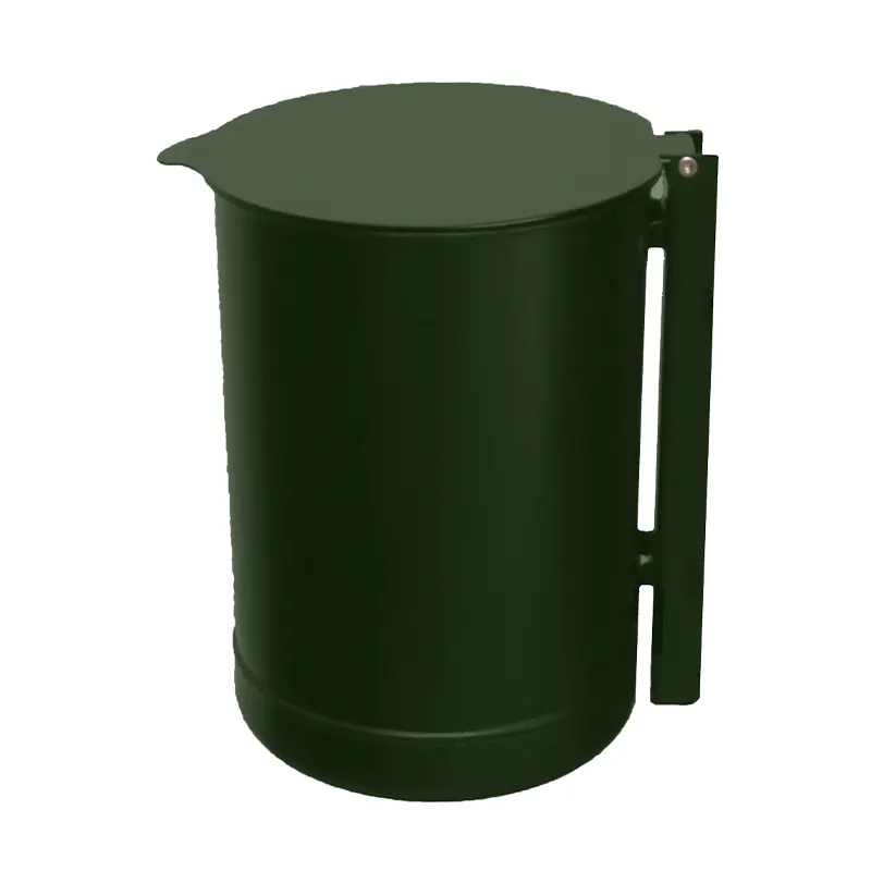 Papperskorgar | Papperskorg Cylinder 35L med lock