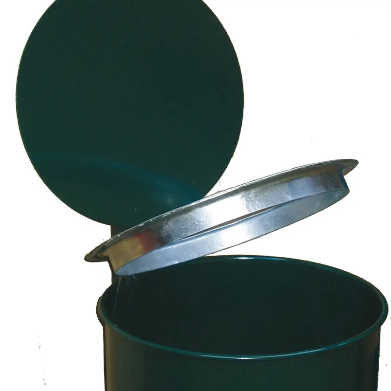 Papperskorgar | Papperskorg Cylinder 35L med lock