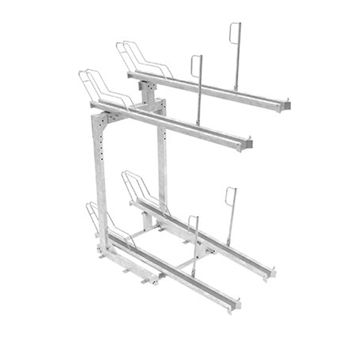 Tvåvånings cykelställ | 2-vånings cykelställ London Basic