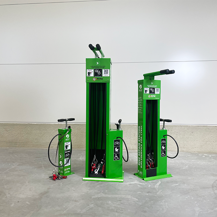 Cykelställ | Cykelservice-station Liten